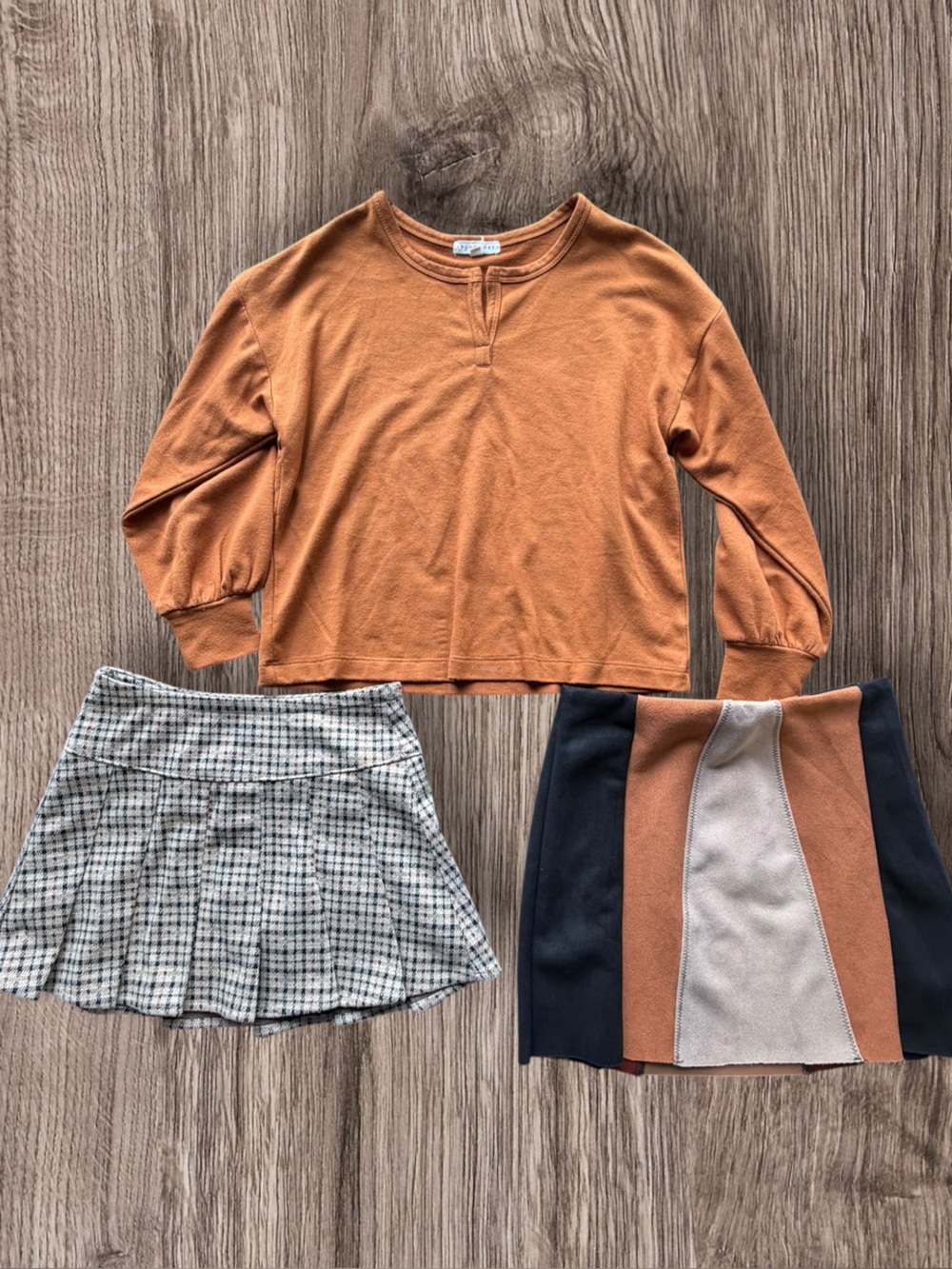 Girls Lot of 3 Matching Pieces Size Small 7/8